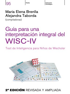 cover image of Guía para una interpretación integral del WISC- IV